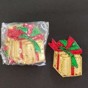 Sequined Iron On Appliques Bundle of 10 - NEW